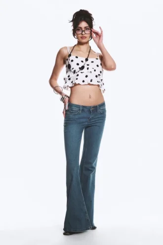 Flare Low Rise Flared Skinny Jeans – Blue Tide – Dunkelblau | Cheap Monday Gb Flare Low Rise Flared Skinny Jeans – Blue Tide – Dunkelblau | Cheap Monday Gb