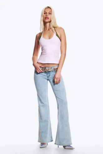 Flare Low Rise Flared Skinny Jeans – Frosty Blue – Hellblau | Cheap Monday Gb Flare Low Rise Flared Skinny Jeans – Frosty Blue – Hellblau | Cheap Monday Gb