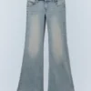Flare Low Rise Flared Skinny Jeans – Grime Blue | Cheap Monday Gb Flare Low Rise Flared Skinny Jeans – Grime Blue | Cheap Monday Gb