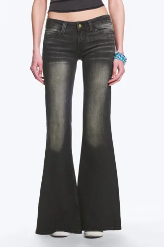 Flare Low Rise Flared Skinny Jeans – Senfgelb Schwarz – Schwarz | Cheap Monday Gb Flare Low Rise Flared Skinny Jeans – Senfgelb Schwarz – Schwarz | Cheap Monday Gb