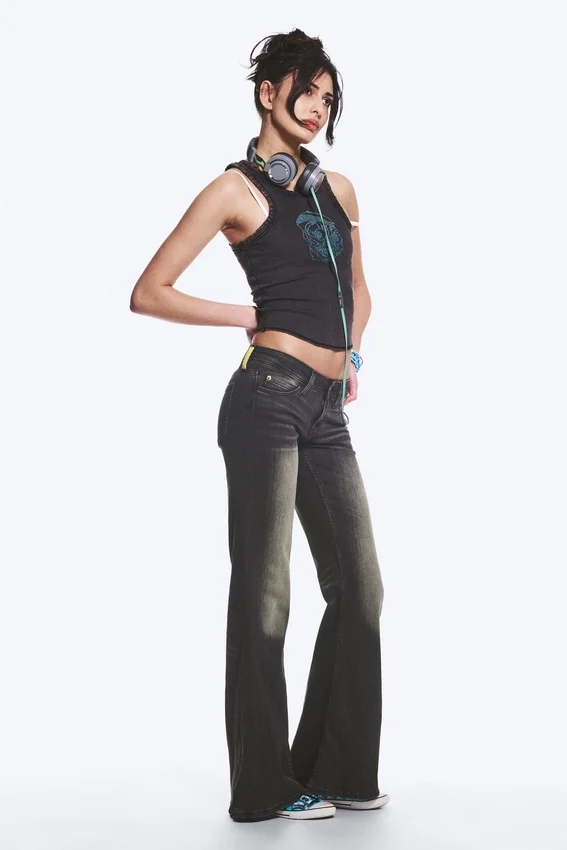 Flare Low Rise Flared Skinny Jeans – Senfgelb Schwarz – Schwarz | Cheap Monday Gb Flare Low Rise Flared Skinny Jeans – Senfgelb Schwarz – Schwarz | Cheap Monday Gb