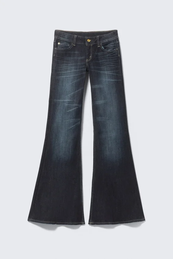 Flare Low Rise Flared Skinny Jeans – Star Blue | Cheap Monday Gb Flare Low Rise Flared Skinny Jeans – Star Blue | Cheap Monday Gb