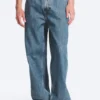 Galaxy Mid Rise Loose Straight Jeans – 90S Blue – Mittelblau Galaxy Mid Rise Loose Straight Jeans – 90S Blue – Mittelblau