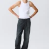 Galaxy Mid Rise Loose Straight Jeans – Deep Sea Blue – Dunkelblau Galaxy Mid Rise Loose Straight Jeans – Deep Sea Blue – Dunkelblau