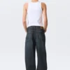 Galaxy Mid Rise Loose Straight Jeans – Deep Sea Blue – Dunkelblau Galaxy Mid Rise Loose Straight Jeans – Deep Sea Blue – Dunkelblau