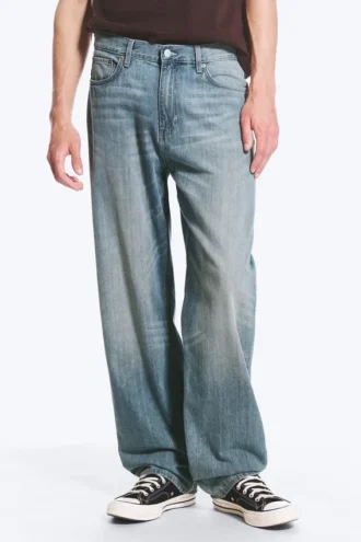 Galaxy Mid Rise Loose Straight Jeans – Gloria Blue – Mittelblau Galaxy Mid Rise Loose Straight Jeans – Gloria Blue – Mittelblau