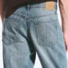 Galaxy Mid Rise Loose Straight Jeans – Gloria Blue – Mittelblau Galaxy Mid Rise Loose Straight Jeans – Gloria Blue – Mittelblau
