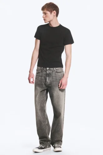 Galaxy Mid Rise Loose Straight Jeans – Redondo Black – Schwarz Galaxy Mid Rise Loose Straight Jeans – Redondo Black – Schwarz