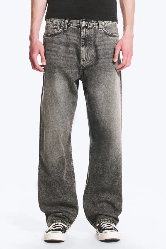 Galaxy Mid Rise Loose Straight Jeans – Redondo Black – Schwarz Galaxy Mid Rise Loose Straight Jeans – Redondo Black – Schwarz