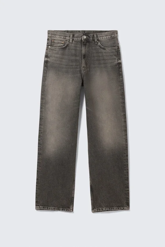 Galaxy Mid Rise Loose Straight Jeans – Redondo Black – Schwarz Galaxy Mid Rise Loose Straight Jeans – Redondo Black – Schwarz
