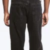 Galaxy Mid Rise Loose Straight Jeans – Tuned Black – Schwarz Galaxy Mid Rise Loose Straight Jeans – Tuned Black – Schwarz