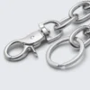 Geldbörsenkette aus Metallgliedern – Silber Geldbörsenkette aus Metallgliedern – Silber