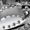 Gepunktete Creolen – Silber Gepunktete Creolen – Silber