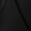 Gerippter, figurbetonter Jumpsuit – Schwarz Gerippter, figurbetonter Jumpsuit – Schwarz