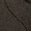 Gestreifter Strickpullover im Used-Look – braune und schwarze Streifen Gestreifter Strickpullover im Used-Look – braune und schwarze Streifen