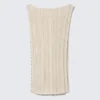 Gestricktes Tanktop mit U-Boot-Ausschnitt – Hellbeige Gestricktes Tanktop mit U-Boot-Ausschnitt – Hellbeige