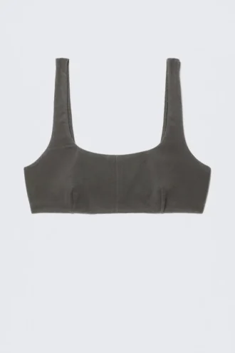 Gewaschener, tief ausgeschnittener Soft-BH – gewaschen, schwarz Gewaschener, tief ausgeschnittener Soft-BH – gewaschen, schwarz