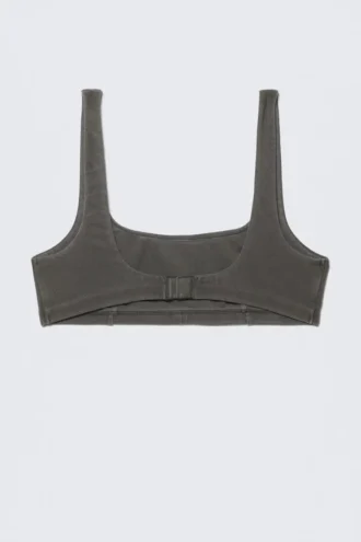 Gewaschener, tief ausgeschnittener Soft-BH – gewaschen, schwarz Gewaschener, tief ausgeschnittener Soft-BH – gewaschen, schwarz