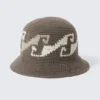 Gewebter Jacquard-Bucket-Hut – Dark Mole Gewebter Jacquard-Bucket-Hut – Dark Mole