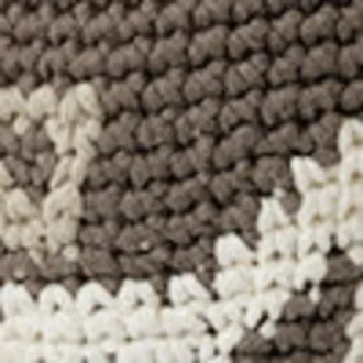 Gewebter Jacquard-Bucket-Hut – Dark Mole