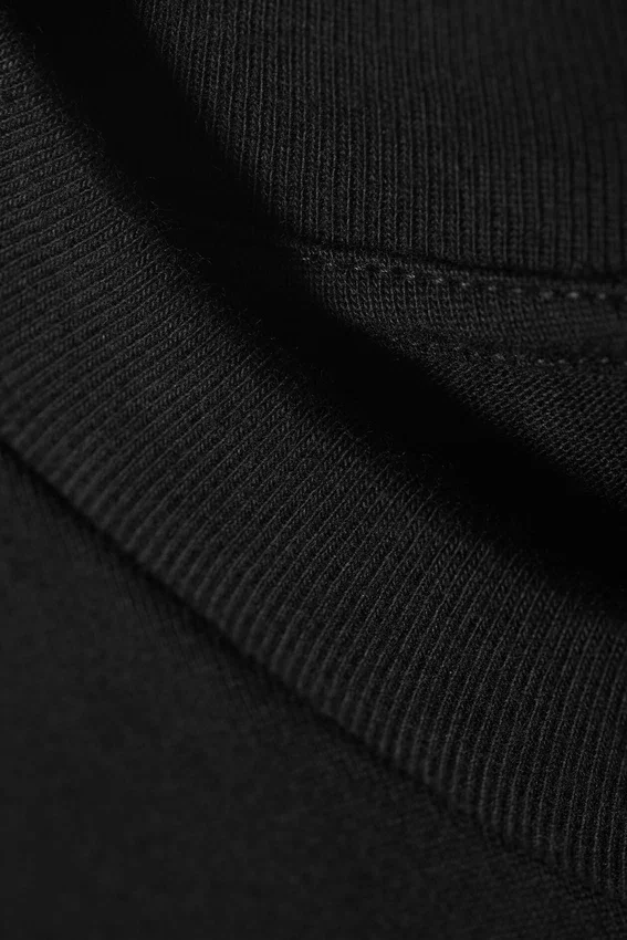 Großartiges T-Shirt aus schwerem Stoff – Schwarz Großartiges T-Shirt aus schwerem Stoff – Schwarz