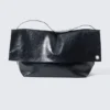 Große Clutch aus Kunstleder – Dunkelblau Große Clutch aus Kunstleder – Dunkelblau