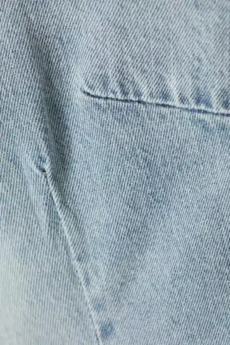 Halter-Denim-Jumpsuit – Space Blue – Hellblau