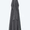 Halter-Maxikleid – Dunkelgrau Halter-Maxikleid – Dunkelgrau