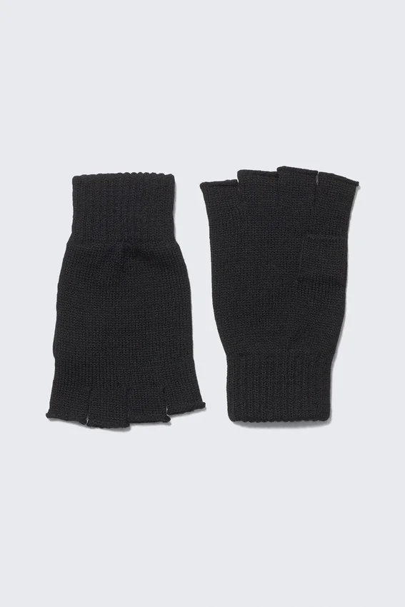Holz-Handschuhe – Schwarz Holz-Handschuhe – Schwarz