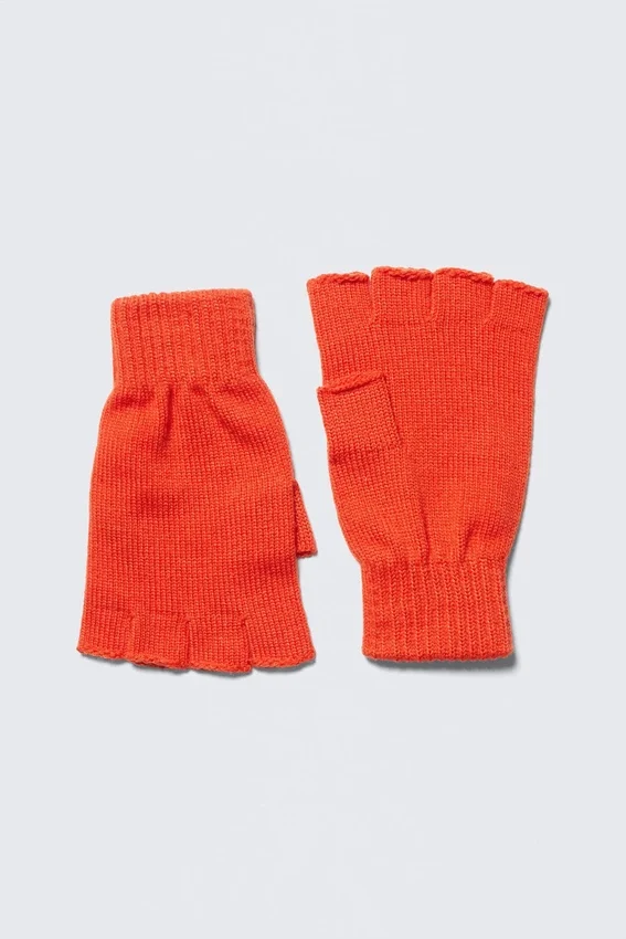 Holzhandschuhe – leuchtendes Orange Holzhandschuhe – leuchtendes Orange