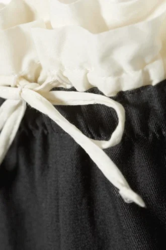 Hose mit mittlerer Leibhöhe zum Hineinschlüpfen – Dunkelgrau Hose mit mittlerer Leibhöhe zum Hineinschlüpfen – Dunkelgrau