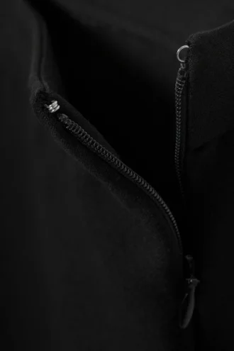 Hose mit niedriger Leibhöhe und ausgestelltem Bein – Schwarz Hose mit niedriger Leibhöhe und ausgestelltem Bein – Schwarz