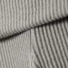 Hose mit niedriger Taille, ausgestellt und gerippt – Staubgrau