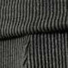 Hose mit niedriger Taille und ausgestelltem Bein aus geripptem Stoff – Dunkelgrau Hose mit niedriger Taille und ausgestelltem Bein aus geripptem Stoff – Dunkelgrau