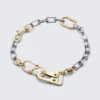 Hosenkette mit Verschluss – Gold & Silber Hosenkette mit Verschluss – Gold & Silber