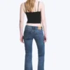 Hour Low Rise Skinny Bootcut Leg Jeans – Dusky Blue – Medium Blue Hour Low Rise Skinny Bootcut Leg Jeans – Dusky Blue – Medium Blue