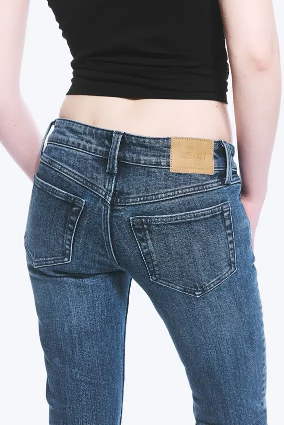 Hour Low Rise Skinny Bootcut Leg Jeans – Dusky Blue – Medium Blue Hour Low Rise Skinny Bootcut Leg Jeans – Dusky Blue – Medium Blue
