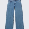 Imoo Low Rise Loose Wide Jeans – 90S Blue – Mittelblau Imoo Low Rise Loose Wide Jeans – 90S Blue – Mittelblau