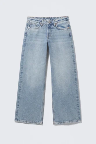 Imoo Low Rise Loose Wide Jeans – Fresh Blue – Hellblau Imoo Low Rise Loose Wide Jeans – Fresh Blue – Hellblau