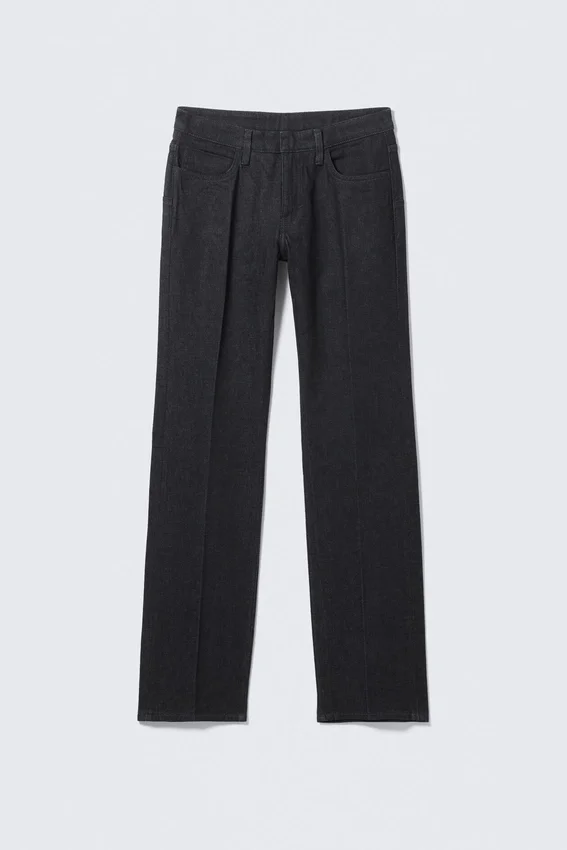 Jay Low Rise Slim Straight Leg Jeans – Raw Indigo – Dunkelblau Jay Low Rise Slim Straight Leg Jeans – Raw Indigo – Dunkelblau
