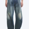 Jeans mit niedriger Leibhöhe, lockerer Passform und konisch zulaufendem Bein – Baltic Blue – Dunkelblau Jeans mit niedriger Leibhöhe, lockerer Passform und konisch zulaufendem Bein – Baltic Blue – Dunkelblau