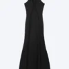 Jersey-Knoten-Kleid – Schwarz Jersey-Knoten-Kleid – Schwarz