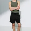 Jersey-Shorts – Schwarz Jersey-Shorts – Schwarz