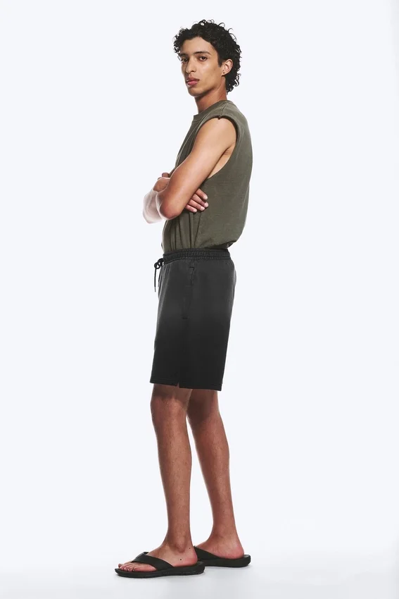 Jersey-Shorts – Schwarz Jersey-Shorts – Schwarz