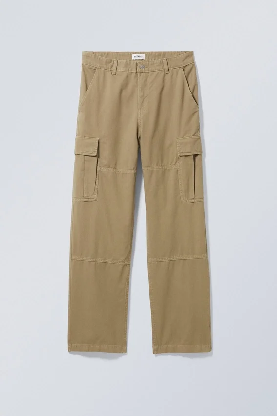 Joel Cargohose in lockerer Passform – Beige Joel Cargohose in lockerer Passform – Beige