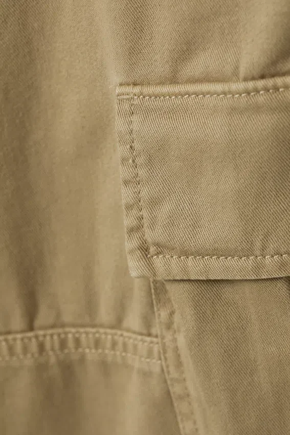 Joel Cargohose in lockerer Passform – Beige Joel Cargohose in lockerer Passform – Beige