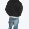 Kapuzenpullover mit lockerer Passform – Schwarz Kapuzenpullover mit lockerer Passform – Schwarz