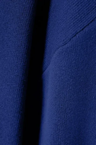 Kastenförmiger Strickpullover aus Baumwolle – Hellblau Kastenförmiger Strickpullover aus Baumwolle – Hellblau