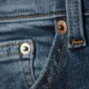 Katsumi Low Rise Slim Flared Leg Jeans – Peak Blue – Mittelblau Katsumi Low Rise Slim Flared Leg Jeans – Peak Blue – Mittelblau