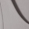 Klassisches geripptes Tanktop – Hellgrau